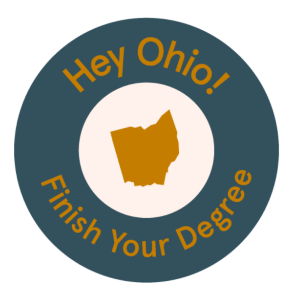 Hey Ohio! Finish Your Degree logo