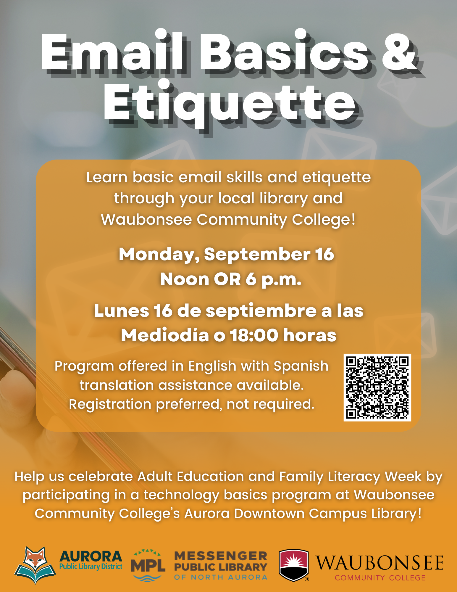 A poster for a college program AI-generated content may be incorrect.